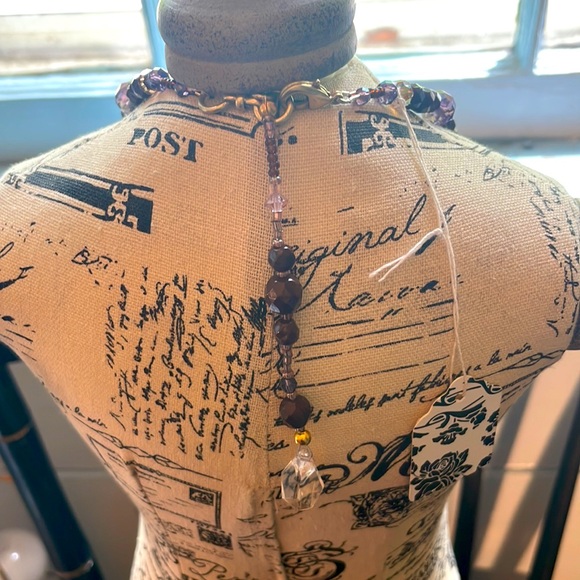 Vintage Handmade Statement Necklace - Picture 4 of 5